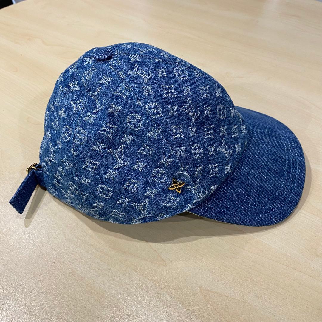 Louis Vuitton ルイヴィトン デニム モノグラムキャップ