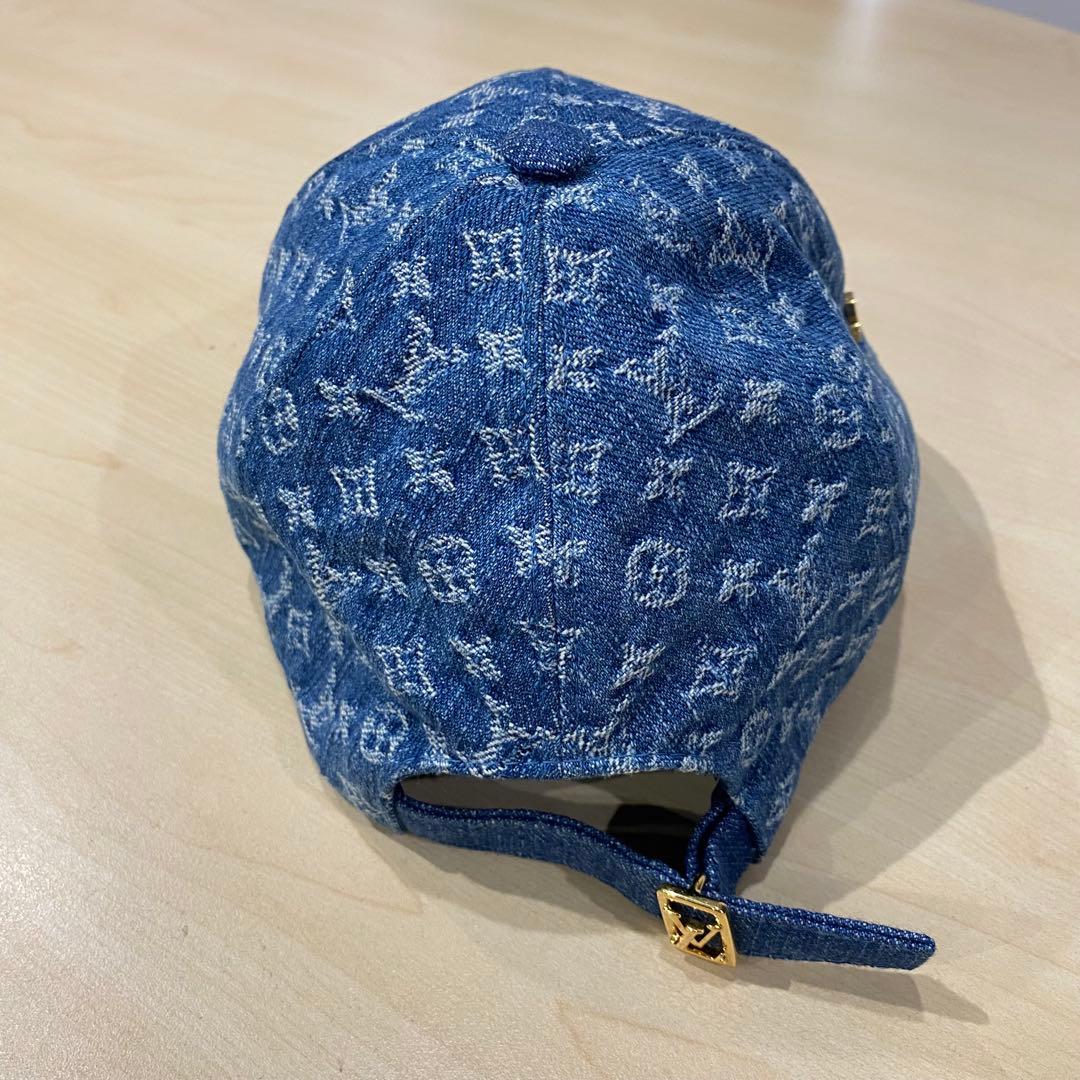 Louis Vuitton ルイヴィトン デニム モノグラムキャップ
