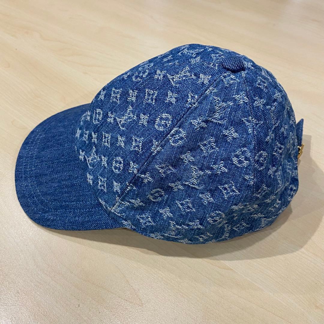Louis Vuitton ルイヴィトン デニム モノグラムキャップ