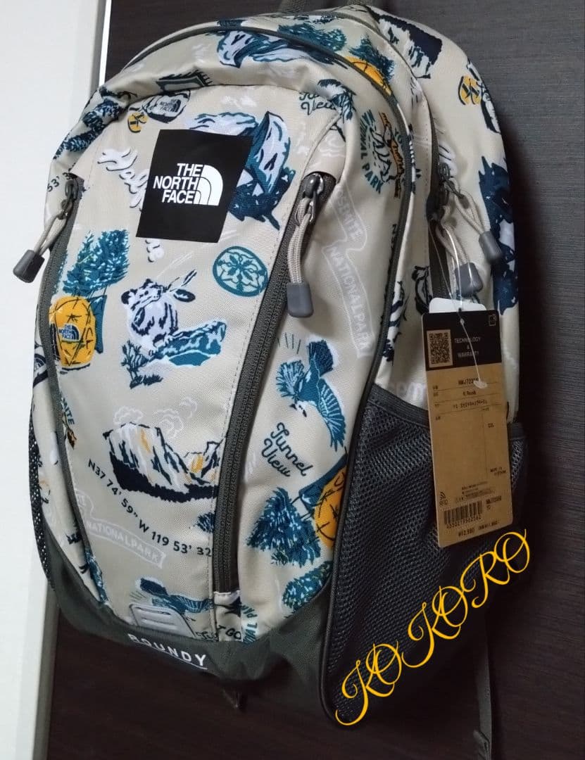 大人も使える 新品 ノースフェイス 22L ラウンディ キッズ カラーYC