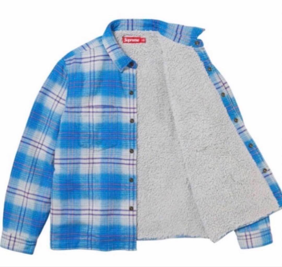 supreme ジャケット Lined Flannel Snap Shirt