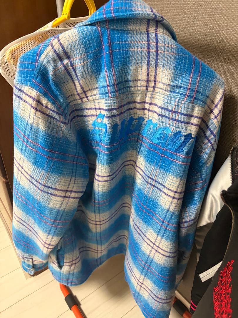 supreme ジャケット Lined Flannel Snap Shirt