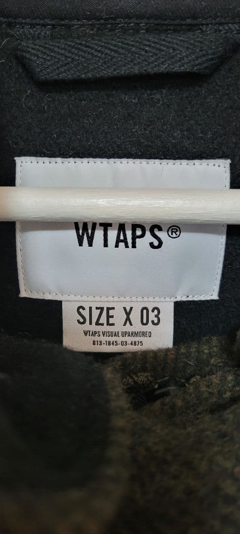 ジャケット・アウター WTAPS 21AW STRAITS /COAT / WOPO. MELTON