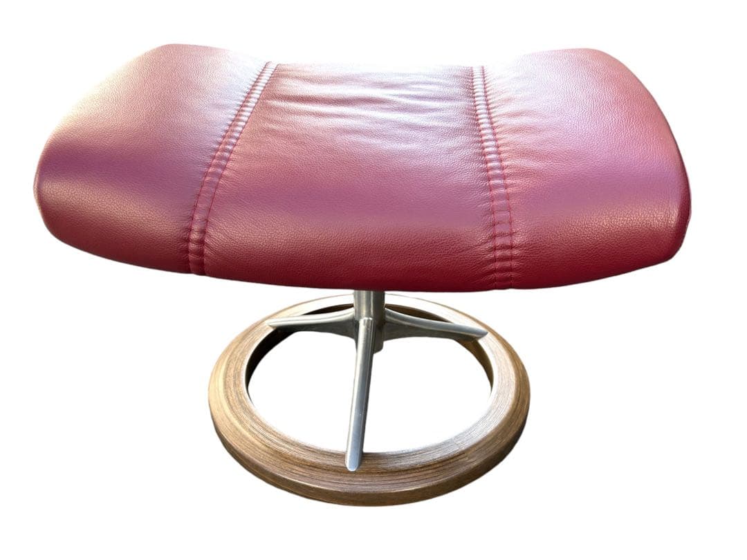 【本革】EKORNES エコーネス コンサル オットマン チェアとのセット品