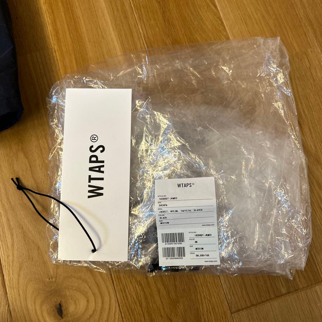 wtaps 19aw SHERPA JACKET マウンテンパーカー　ブラック