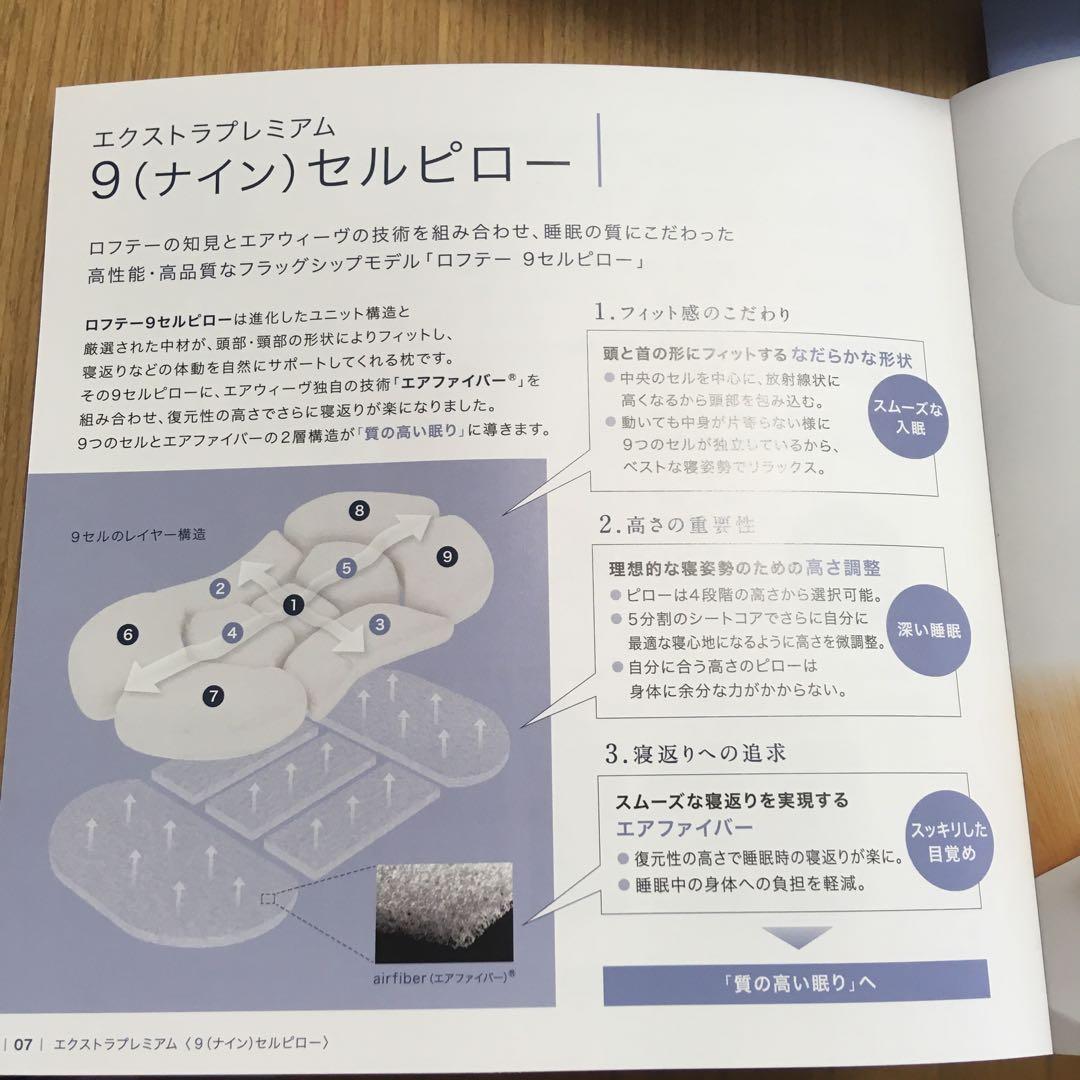 ロフテー枕工房　ナインセルピロー