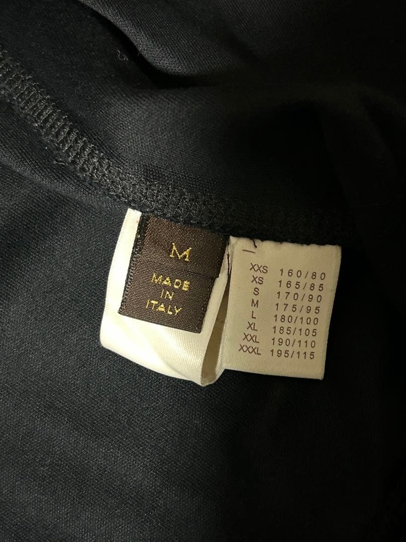 ルイヴィトン LV ロゴジップアップジャケット ブラックM 「美品」