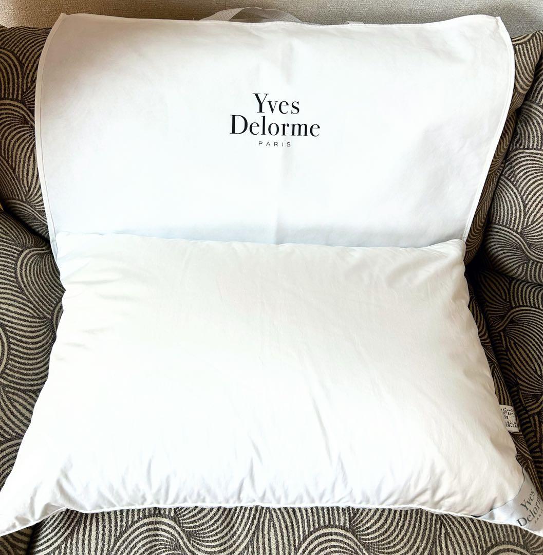 Yves Delorme 羽毛枕　50×75 300g