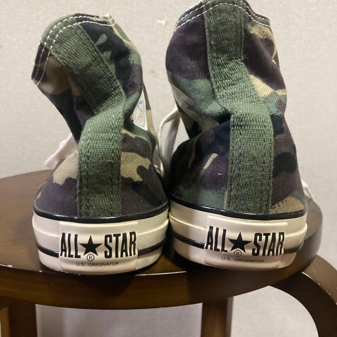 コンバース　オールスター　10.5 迷彩　カモ　usoriginator