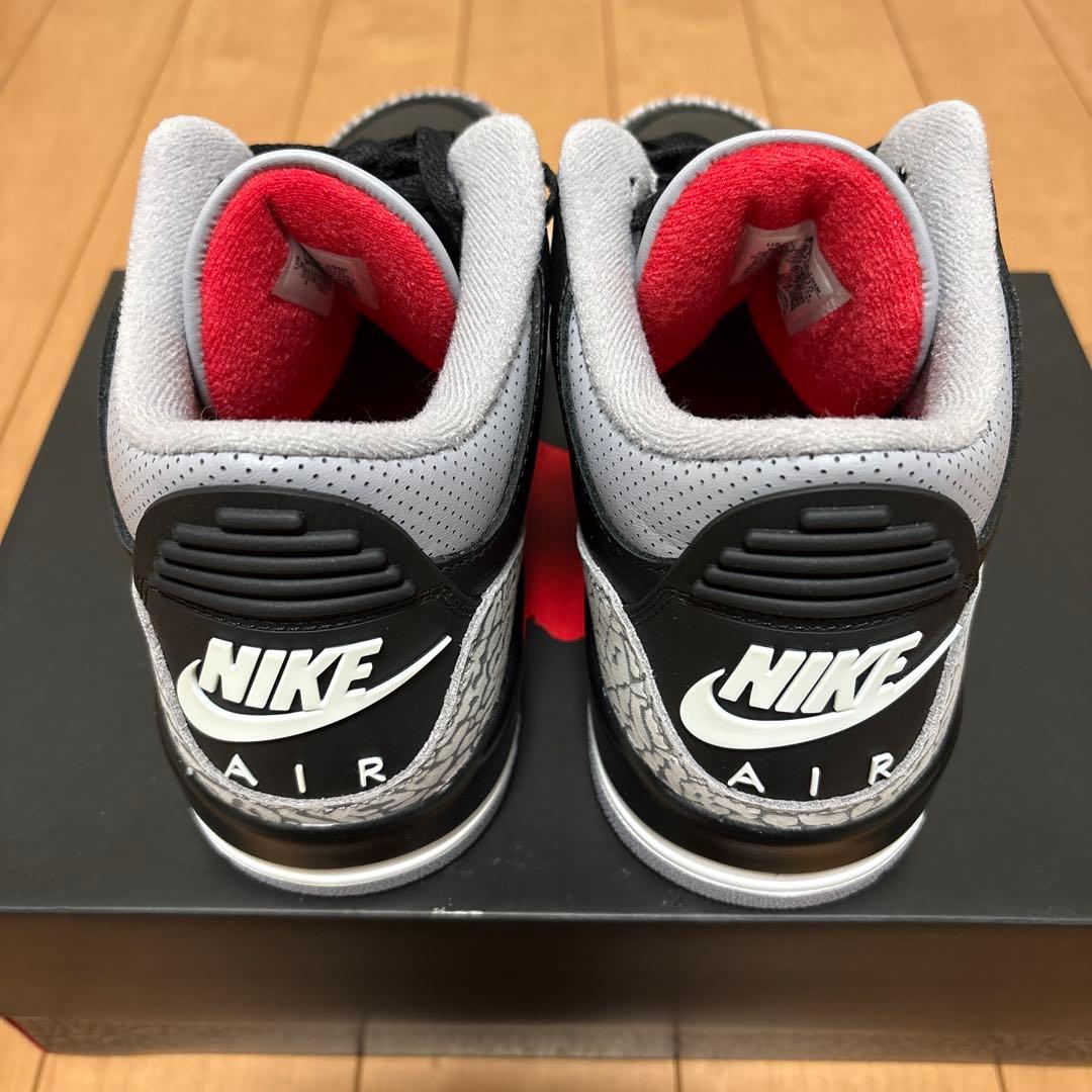 Nike Air Jordan 3 ブラックセメント　27cm