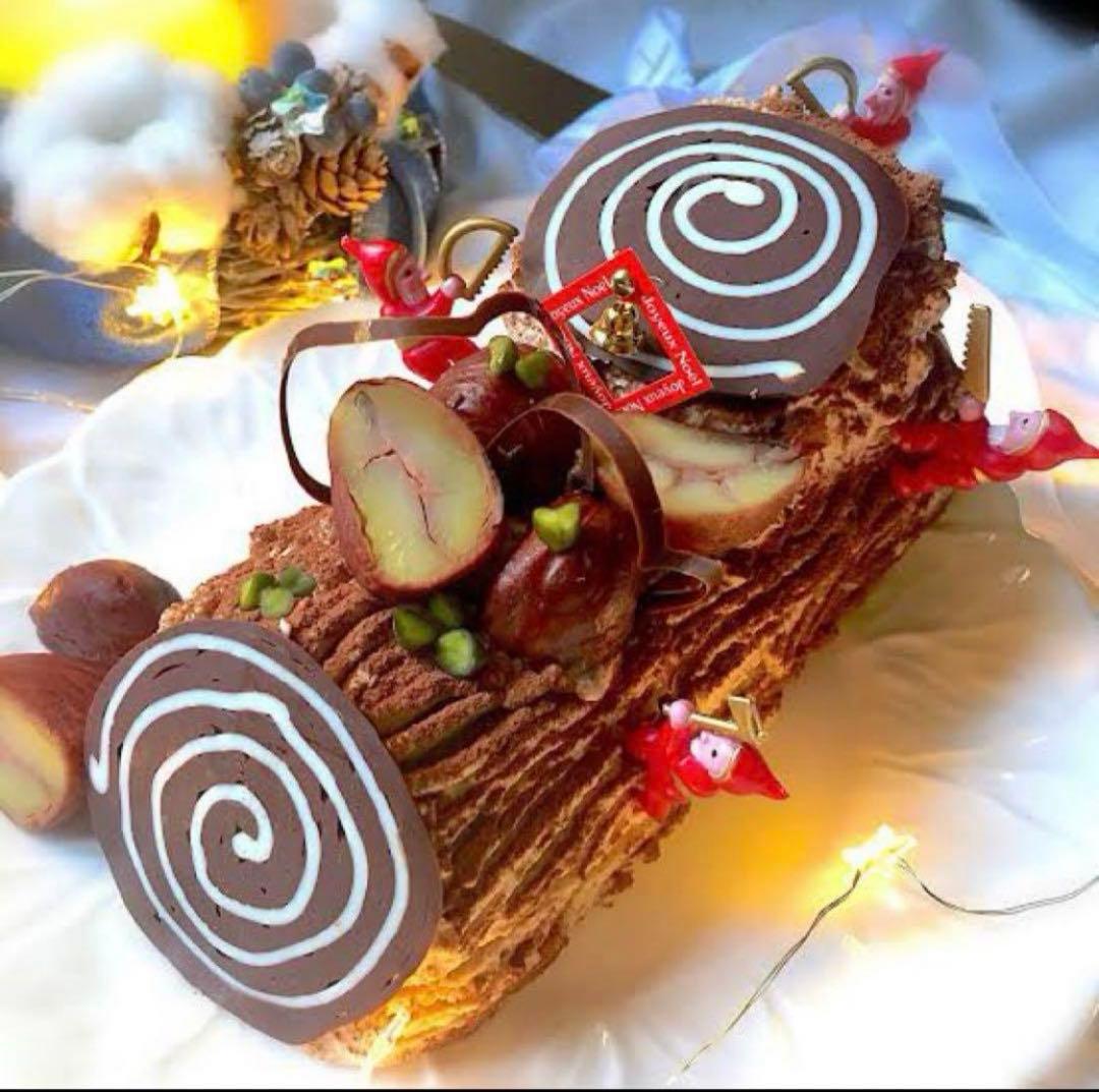 クリスマスケーキピック、30セット　森の小人、サンタ、飾り、雪の結晶、cotta