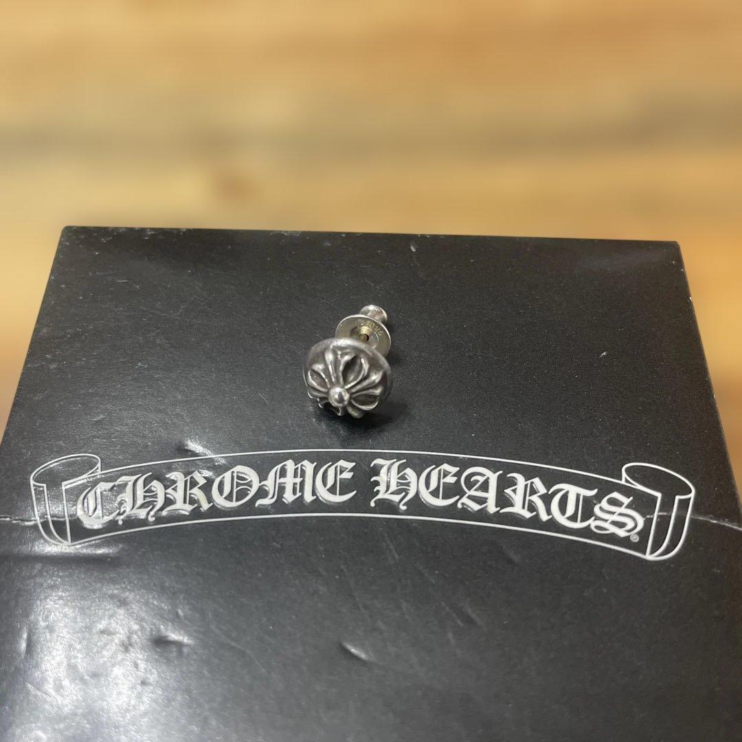 CHROME HEARTS/クロスボールスタッドピアス