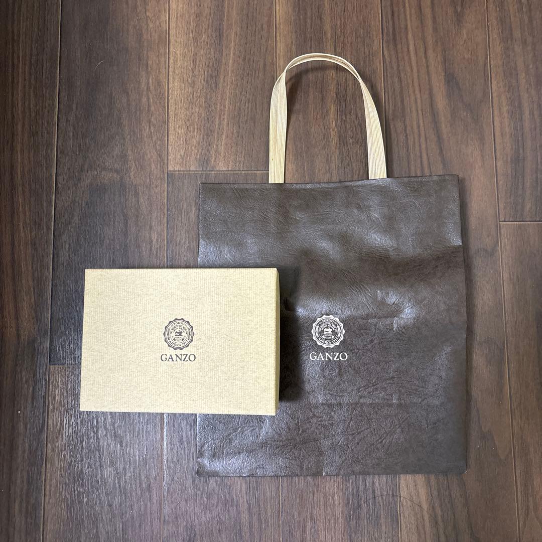 GANZO ネックストラップ付き 財布 パスケース