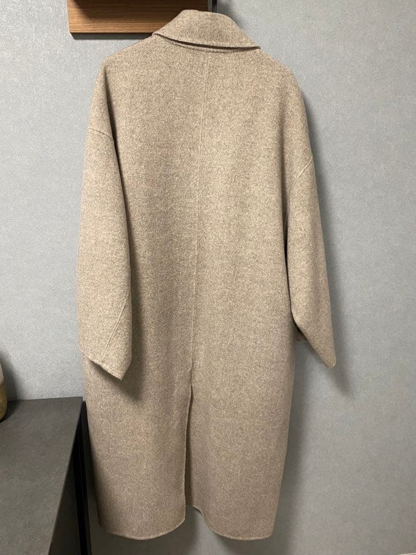 nokcha ベージュ ロングコート ハンドメイド