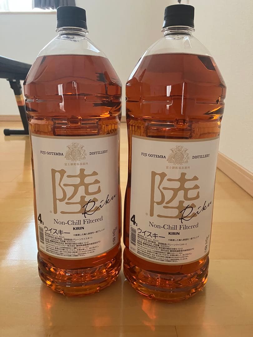 KIRIN 陸 ウイスキー 4L 2本セット