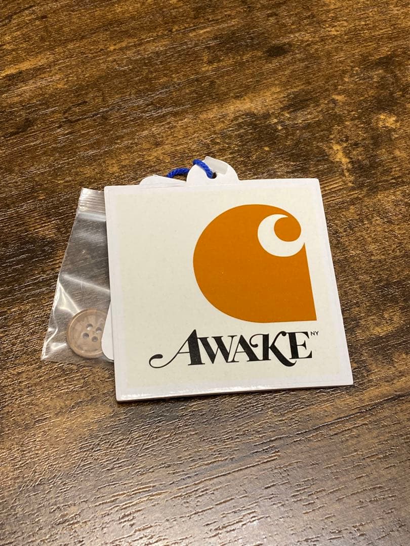 Carhartt x AWAKE ブラウンカーディガン