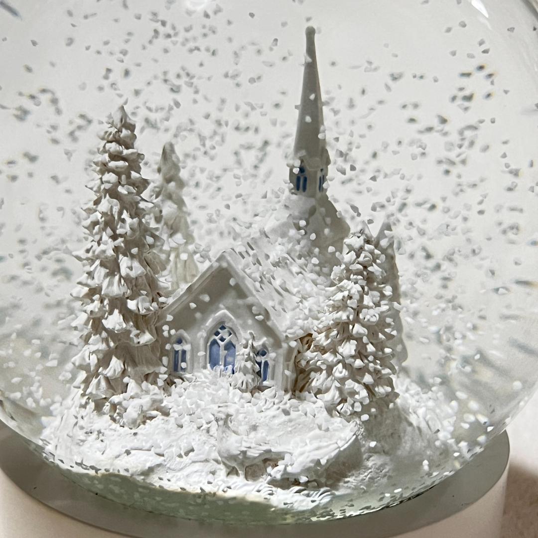  ウェッジウッド クリスマス スノードーム 箱・取説 インテリア