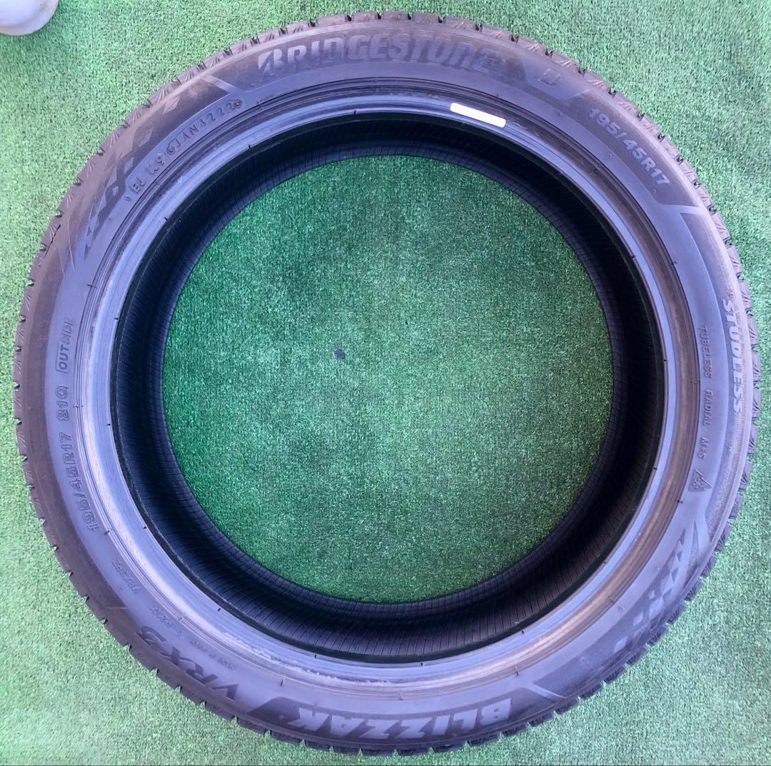 195/45 R17 BRIDGESTONE VRX 3 スタッドレスタイヤ