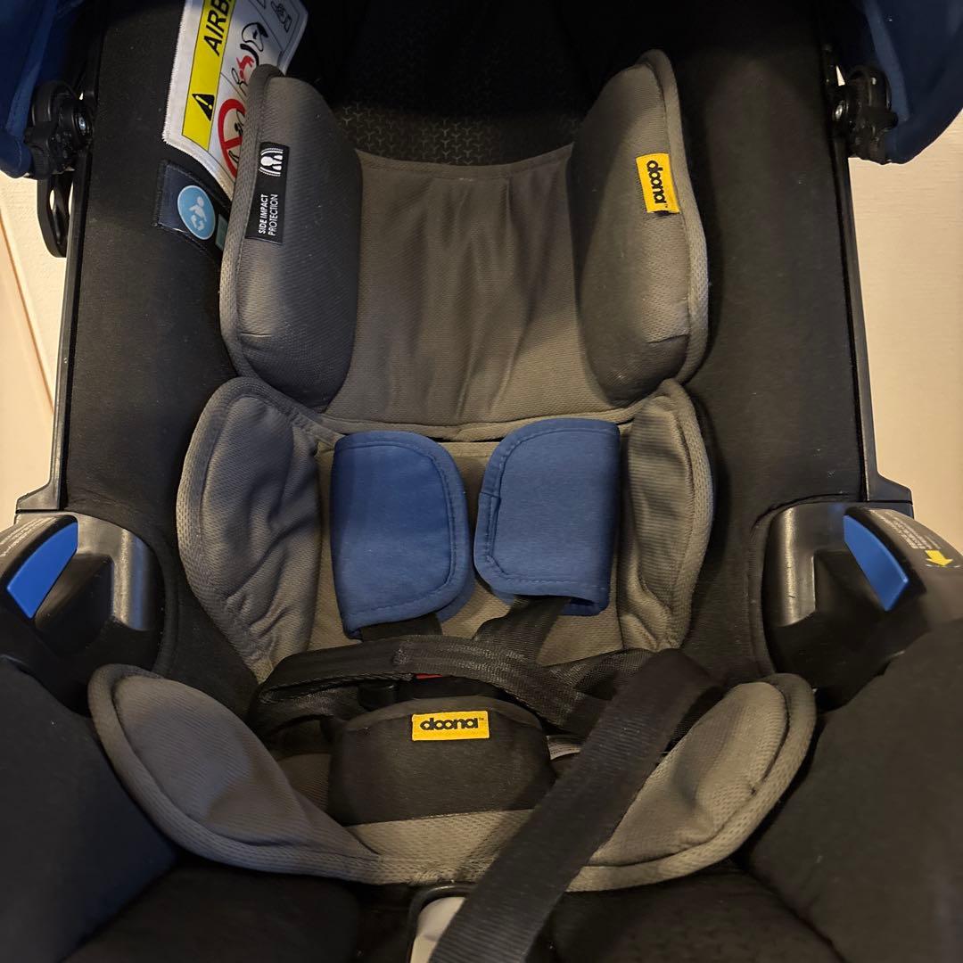 【廃盤色】doona ドゥーナ ベビーカー　チャイルドシート　ロイヤルブルー