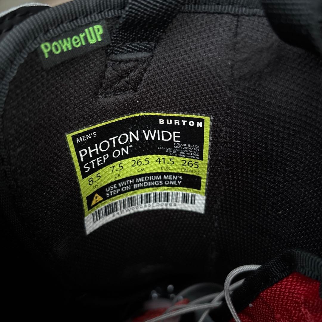 Burton ステップオン　フォトン　ブーツ