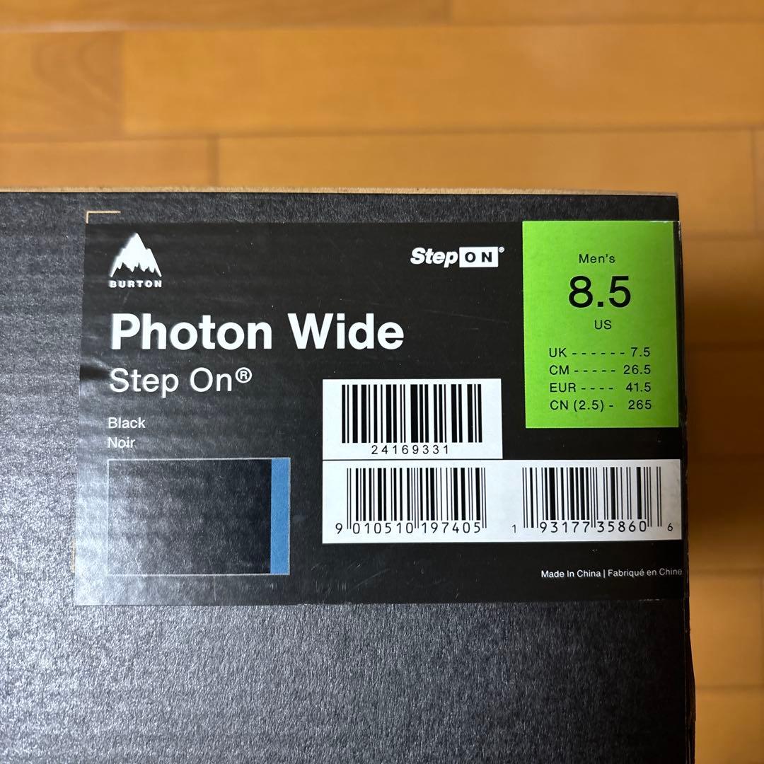 Burton ステップオン　フォトン　ブーツ