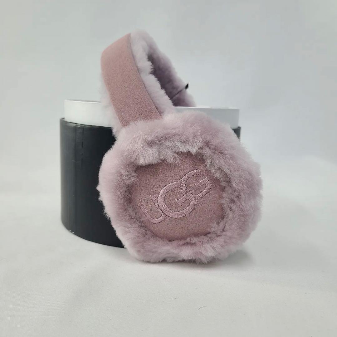 最終値下げ　正規品　UGG イヤーマフ　完売カラー　Ashen Rose