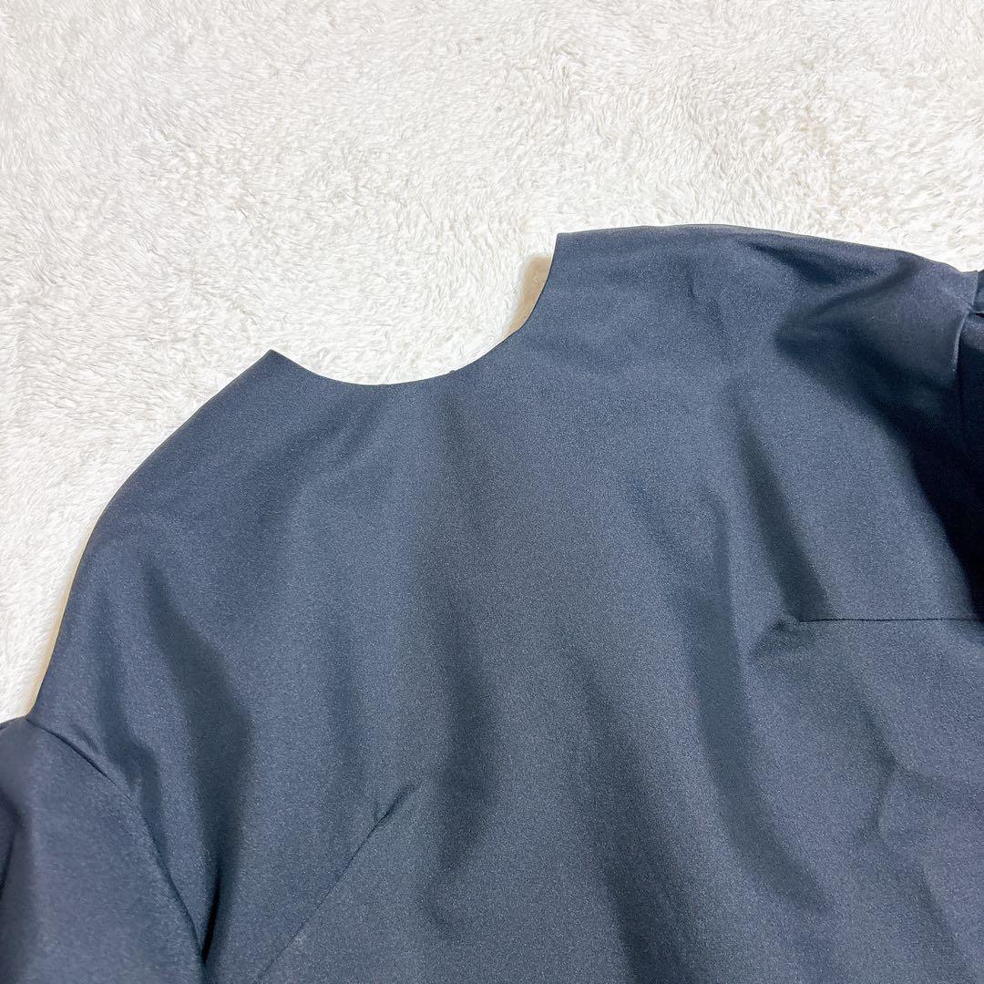 heve ヘイヴ フィンスリーブ ブラウス フレアスリーブ 24ss ブラック