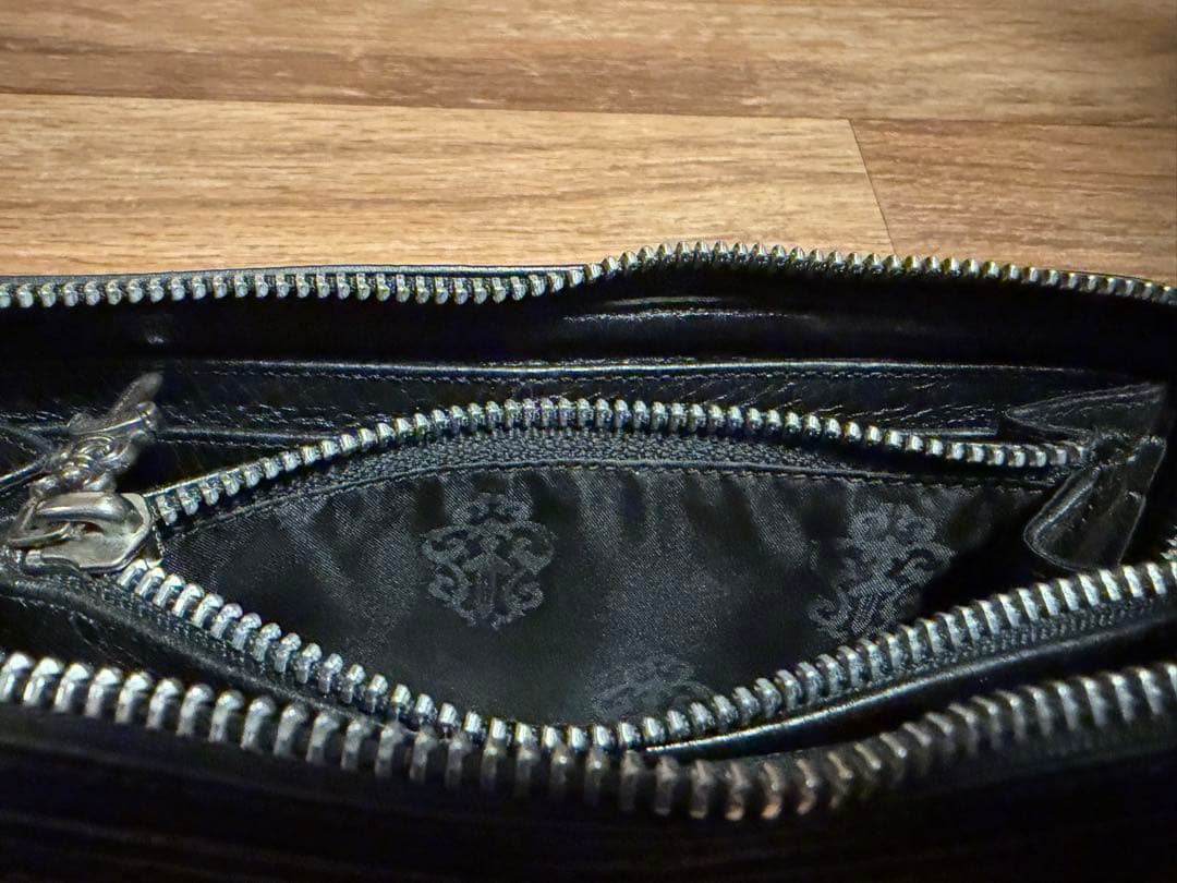 Chrome Hearts ブラック 長財布