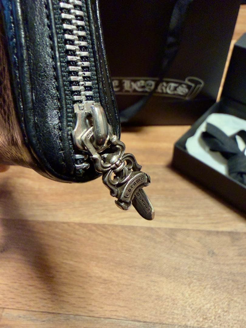 Chrome Hearts ブラック 長財布