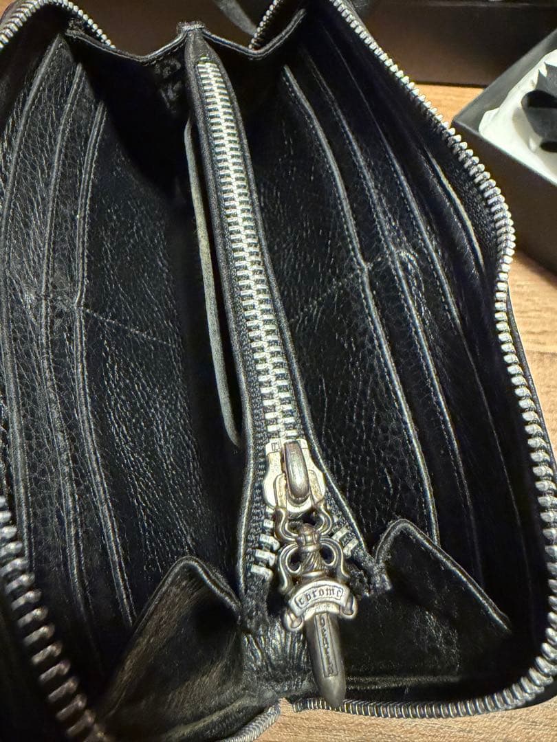 Chrome Hearts ブラック 長財布