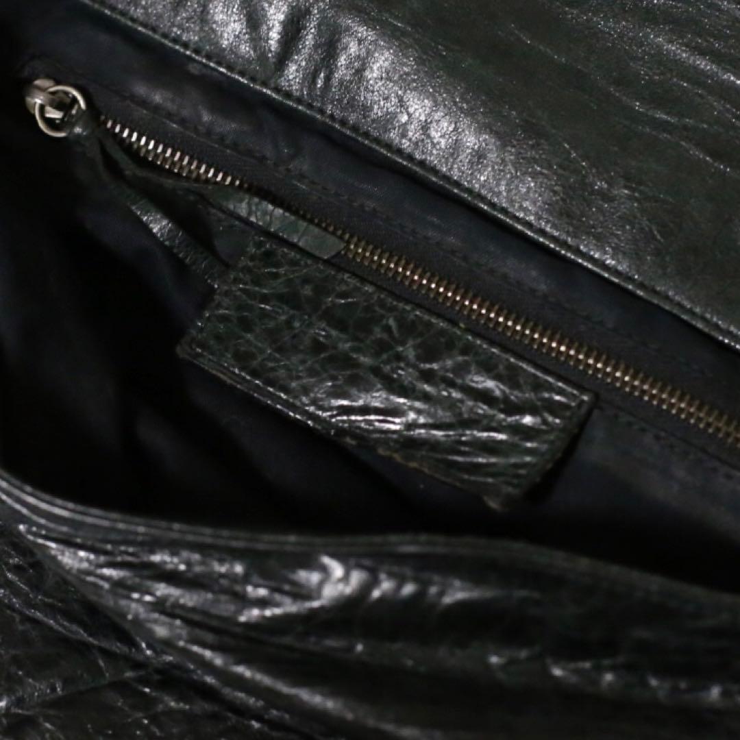 バッグ BALENCIAGA leather shoulder bag city