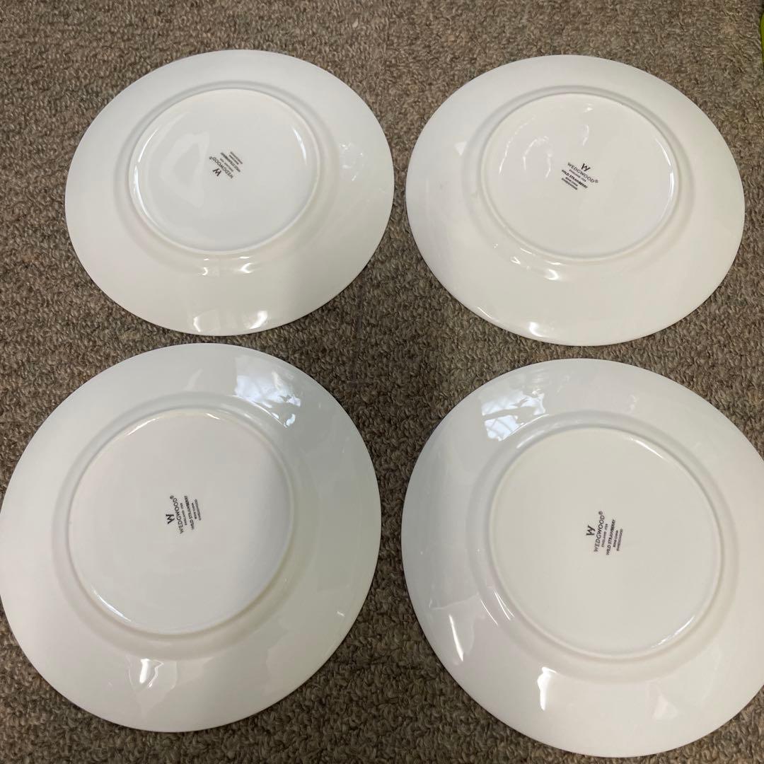 新品 ワイルドストロベリー 皿 20cm4枚セット