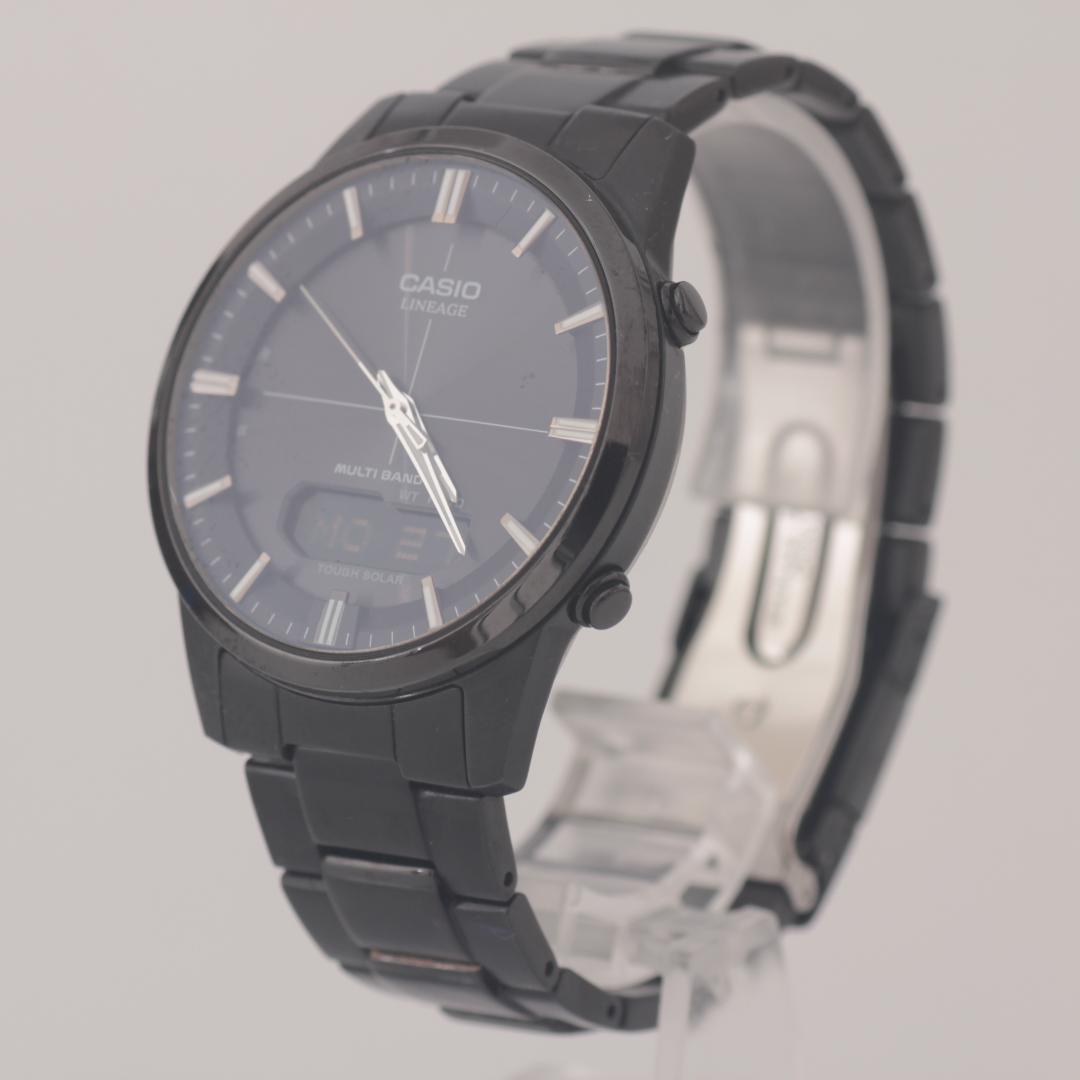 稼働品 CASIO カシオ LINEAGE LCW-M170 ソーラー電波 時計