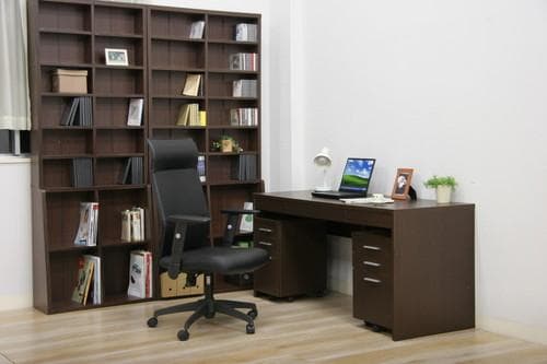 《新品・送料無料》シンプルデスク　幅１２０　ＤＥ－１２４５ＢＲ
