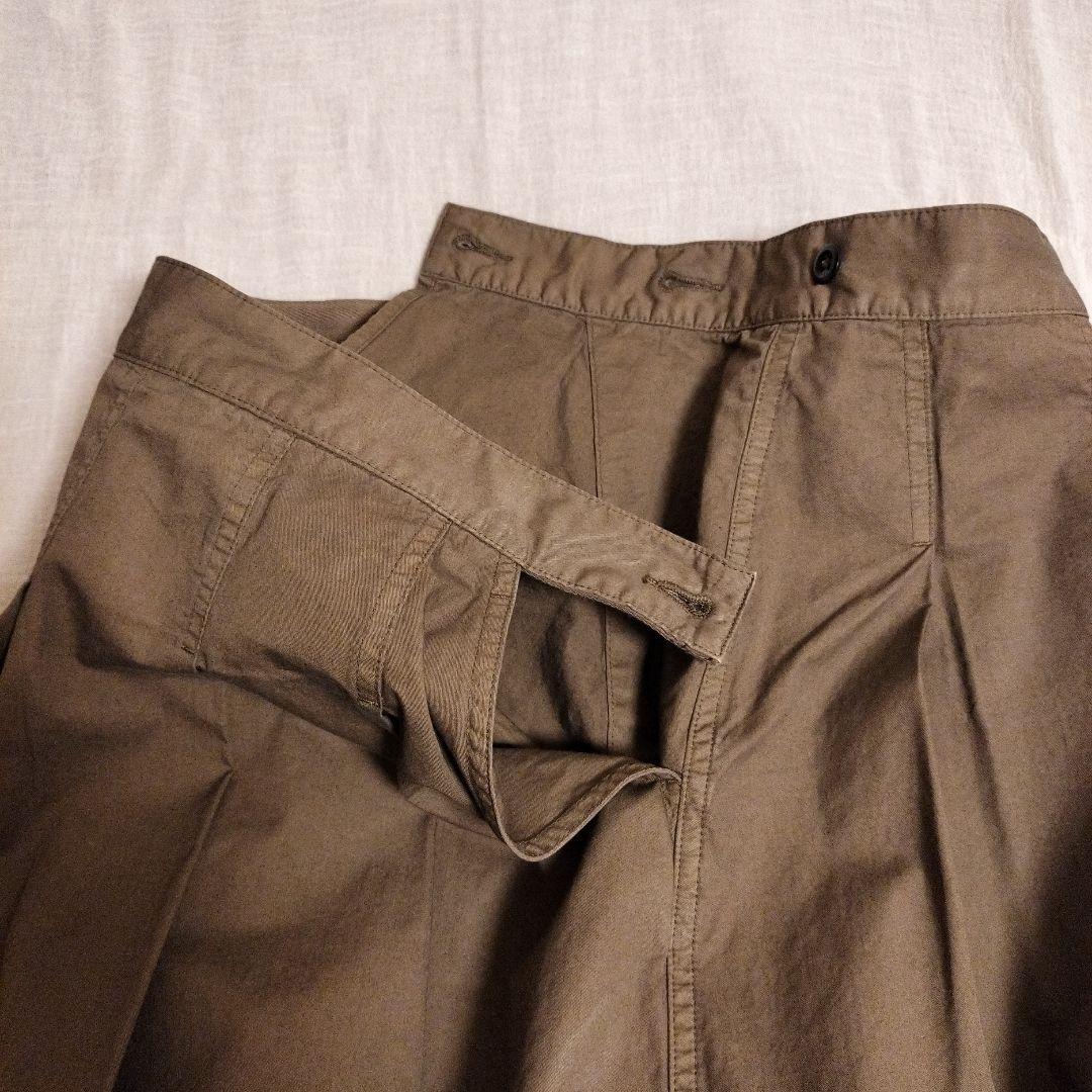 スカート MHL. SUPERFINE COTTON TWILL