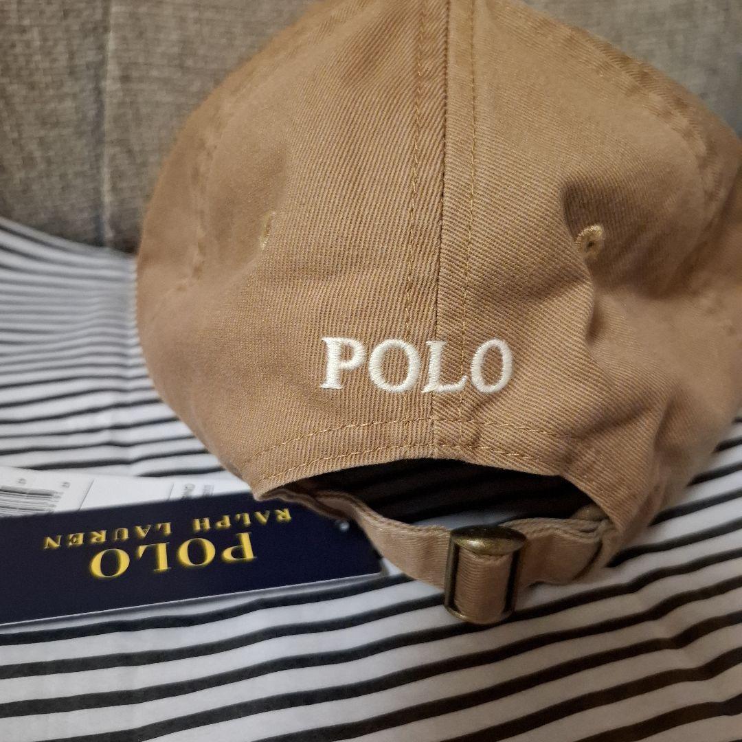 新品未使用 POLO RALPH LAUREN コットンチノ ボールキャップ