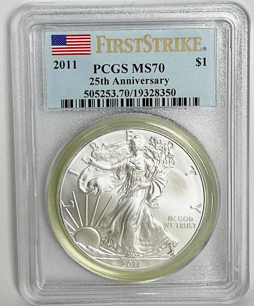 2011年アメリカンイーグル First Strike PCGS MS70