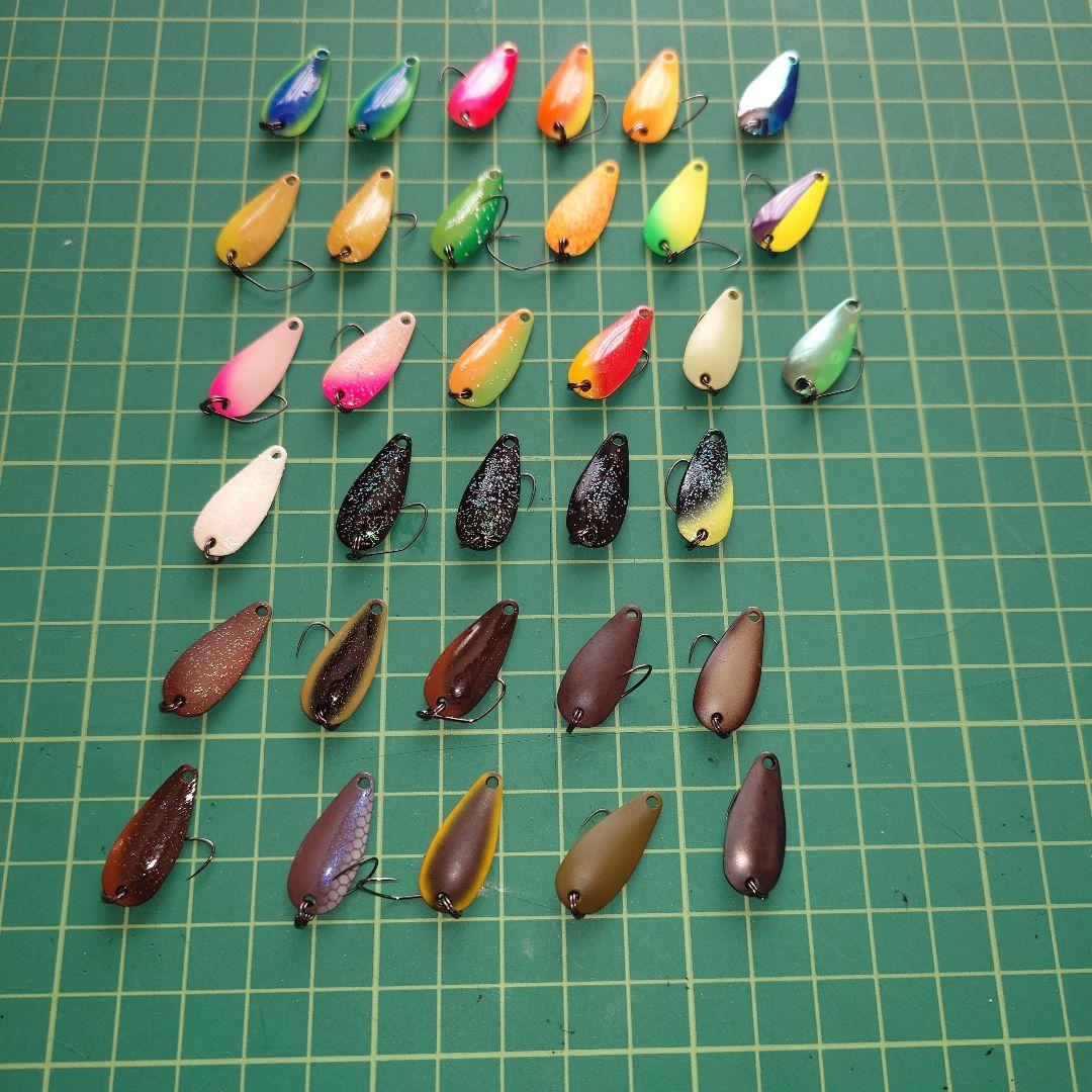 リンゴミディ　1.8g 　33枚　スプーン　管理釣り場　ルアー　ヤリエ