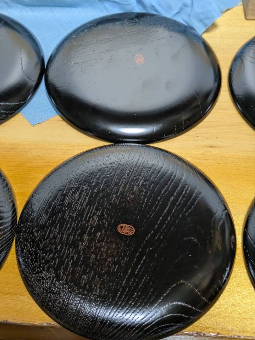 銘々皿　象彦　3　 漆器　 茶道具　 菓子皿　 小皿　 菓子器　 木製　 漆芸