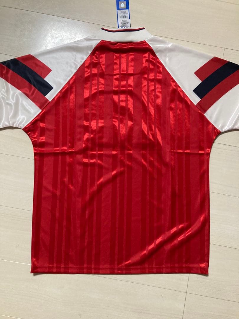 【新品未使用タグ付き】アーセナル92-94ホーム復刻ユニフォーム国内正規品