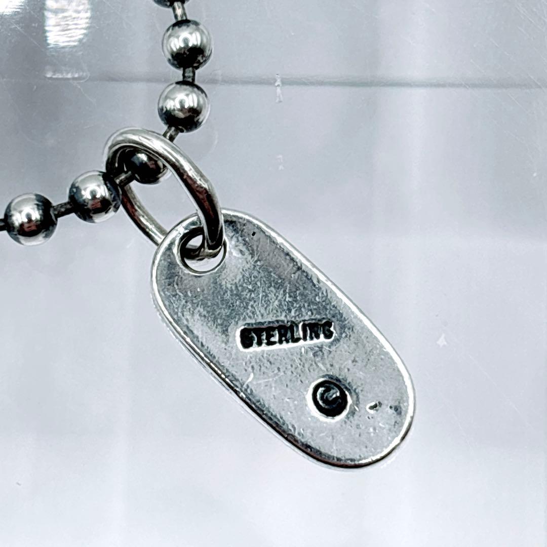 Bill Wall Leather ボールチェーン ネックレス シルバー925