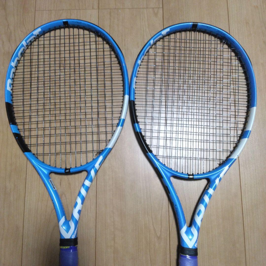 Babolat PURE DRIVE + G2　ピュアドライブプラス（＋）２本