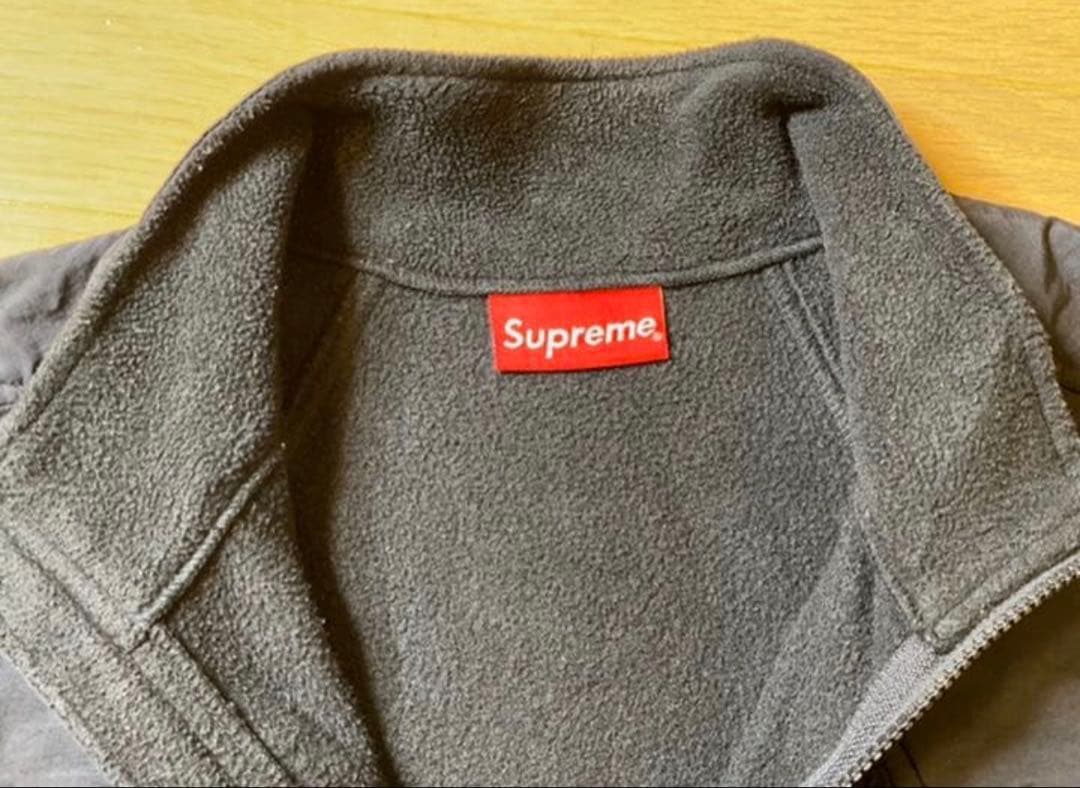 今*。様 キムタク　私物　Supreme Polartec fleece zip