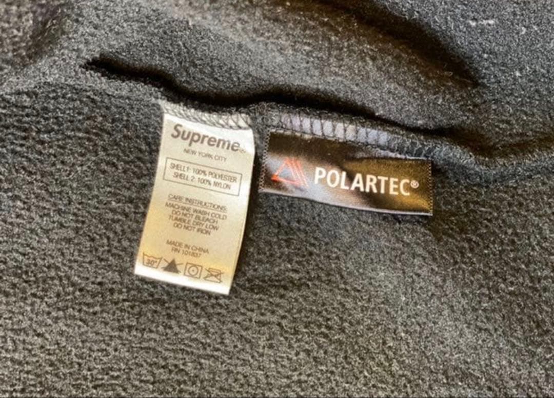 今*。様 キムタク　私物　Supreme Polartec fleece zip