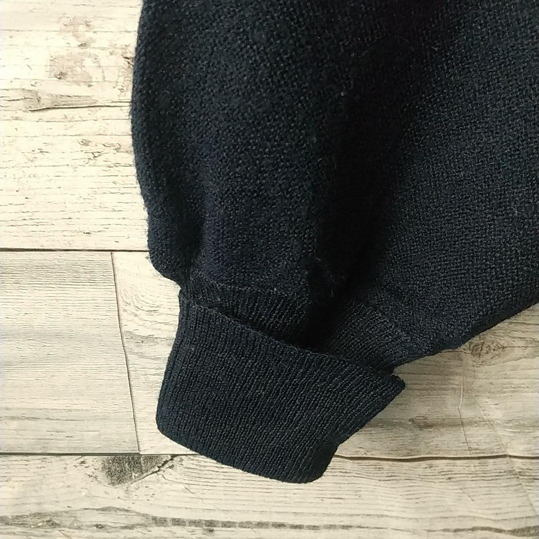 希少サイズ☆USA製 80s JCPenney アクリルカーディガン XL 紺
