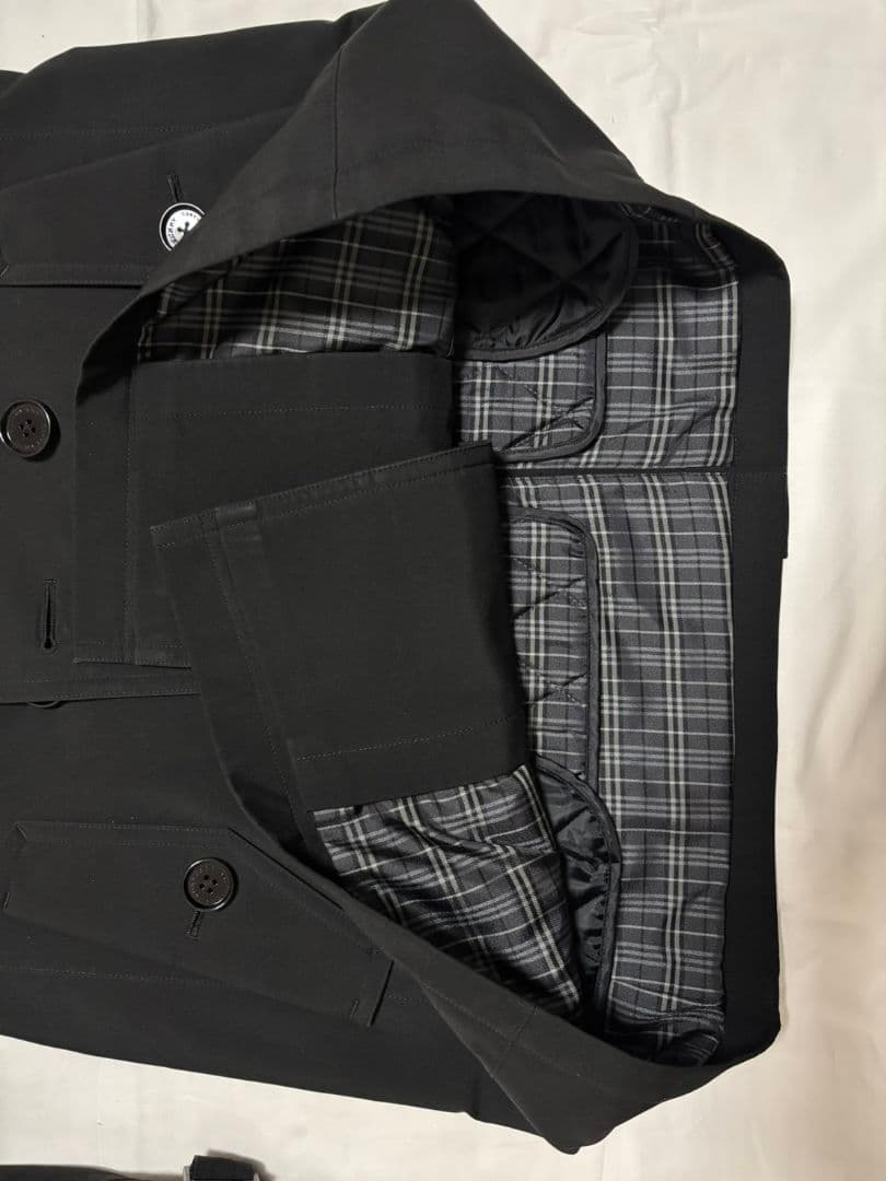 BURBERRY BLACK LABEL トレンチコート ブラック サイズM