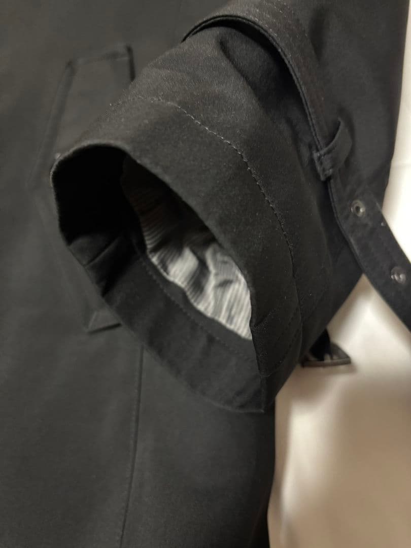 BURBERRY BLACK LABEL トレンチコート ブラック サイズM