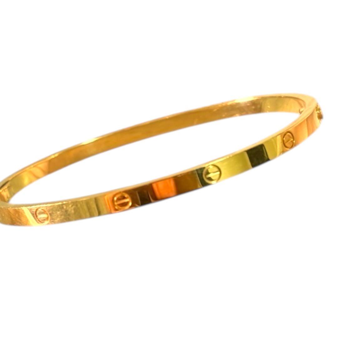 Cartier カルティエ　ラブブレス SM18ギャラ付き（購入明細添付）