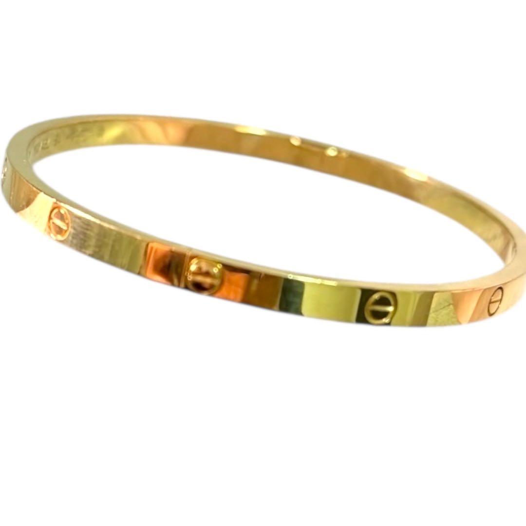 Cartier カルティエ　ラブブレス SM18ギャラ付き（購入明細添付）