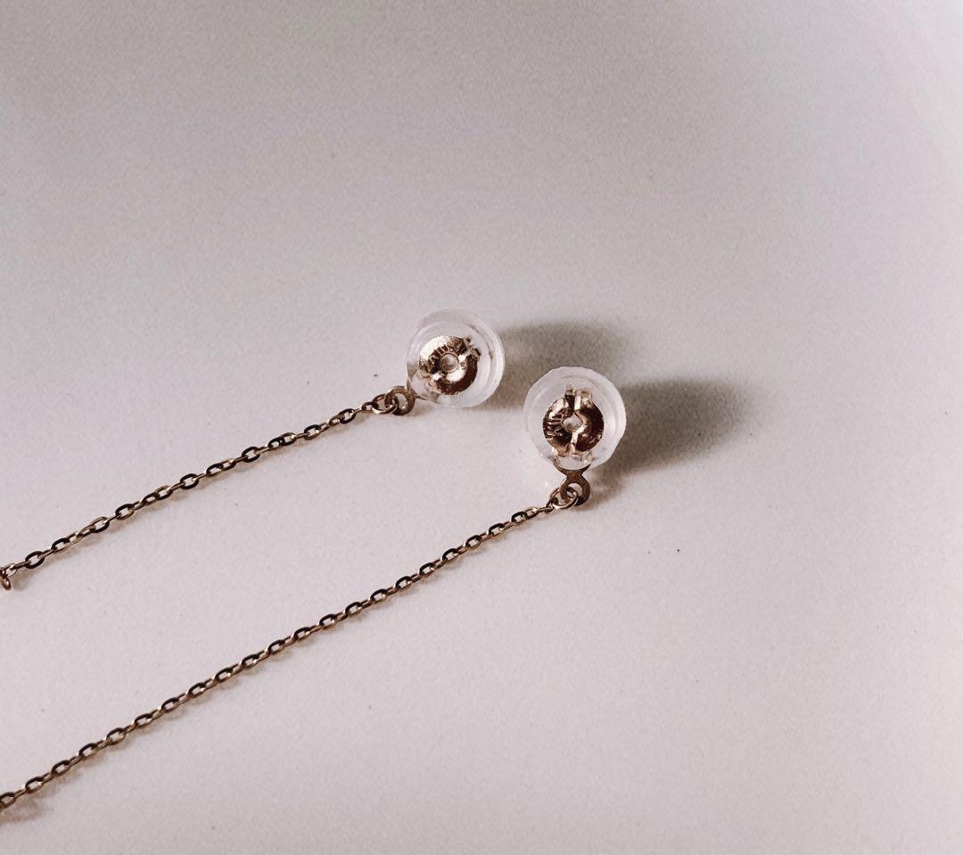 くらら‼︎ 検討中SIENA ROSE シエナロゼ　チェーンフープピアス